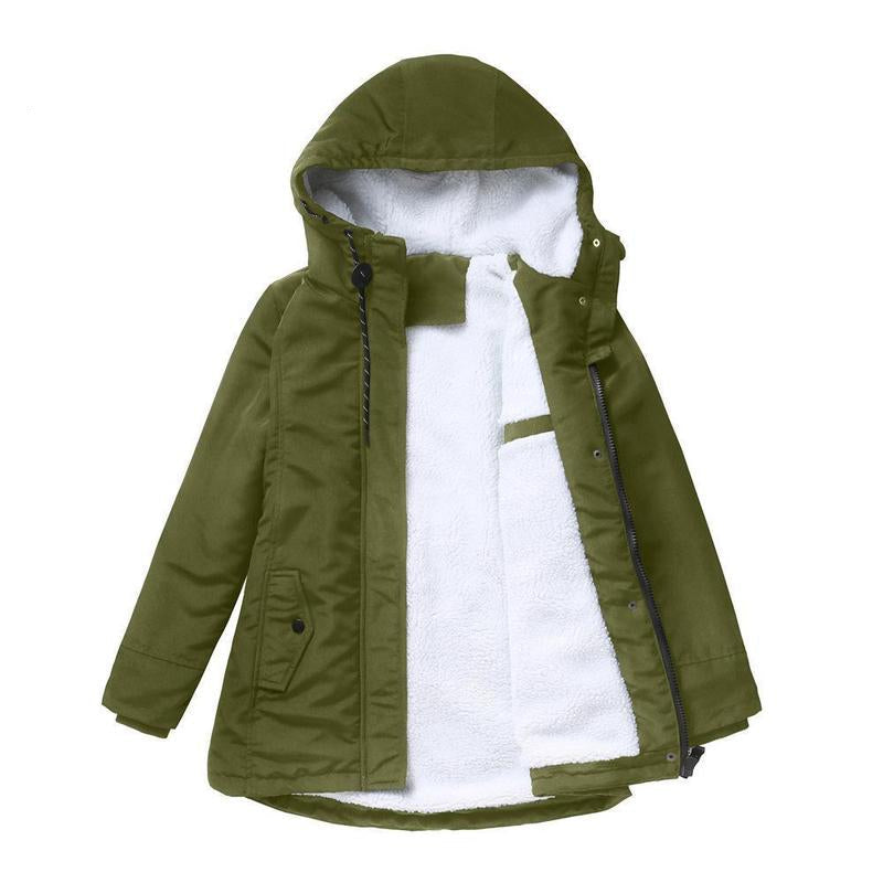 Parka Maeve à capuche doublée polaire