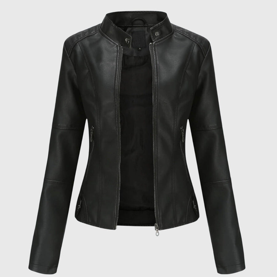 Giorgina™ - Veste en Cuir Élégante pour Femmes