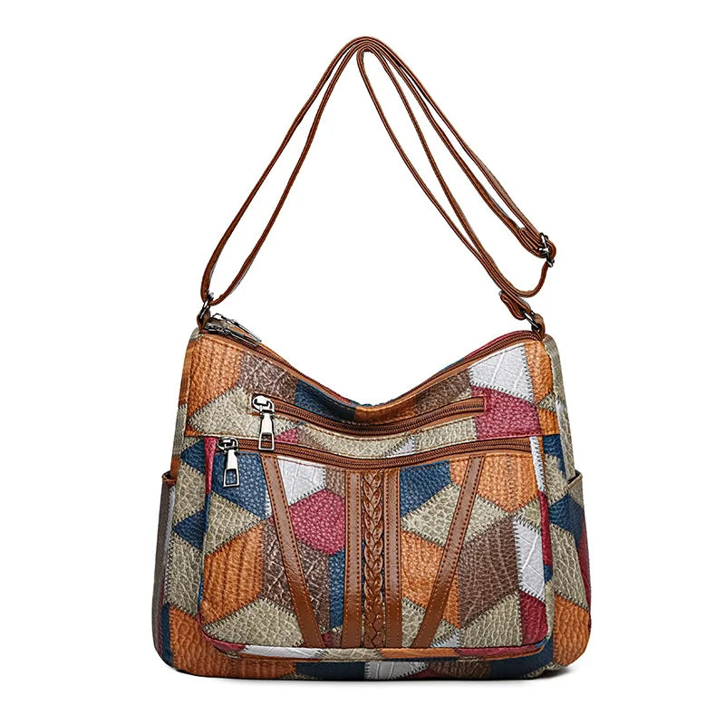 SAISON DORÉE PARIS | Sac patchwork