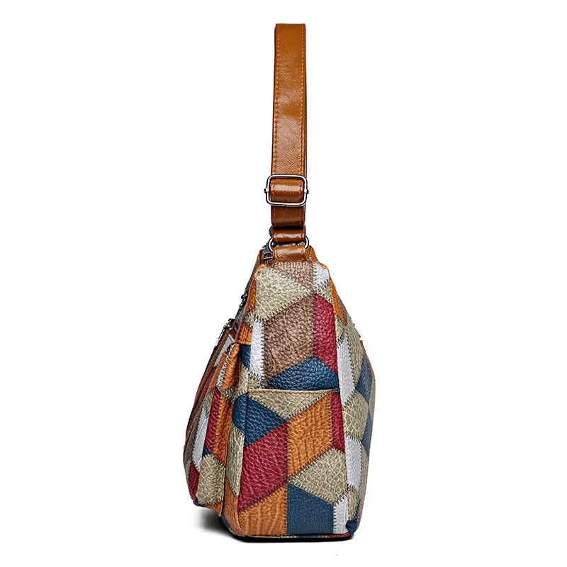 SAISON DORÉE PARIS | Sac patchwork