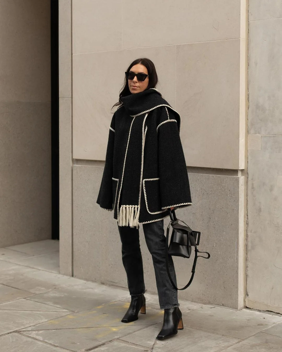 Olivia™ - Manteau Français de créateur Haut de gamme