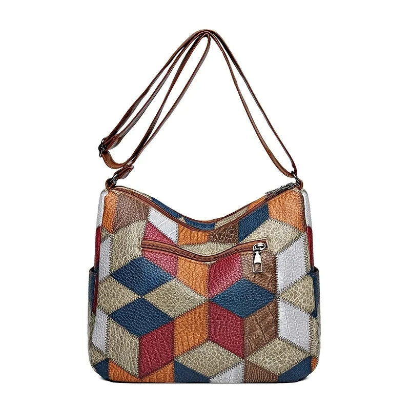 SAISON DORÉE PARIS | Sac patchwork