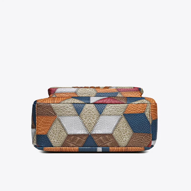 SAISON DORÉE PARIS | Sac patchwork