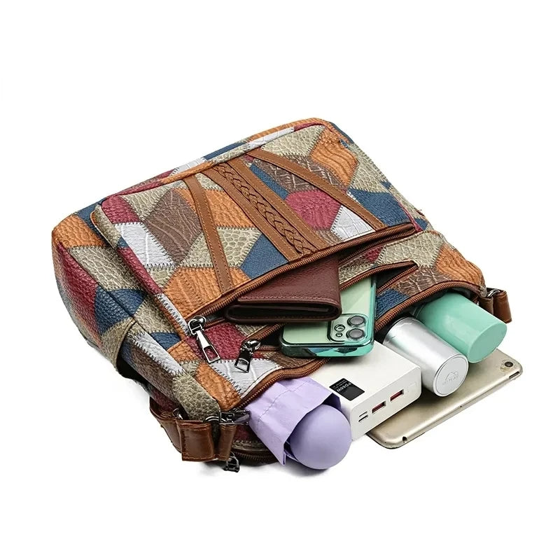 SAISON DORÉE PARIS | Sac patchwork