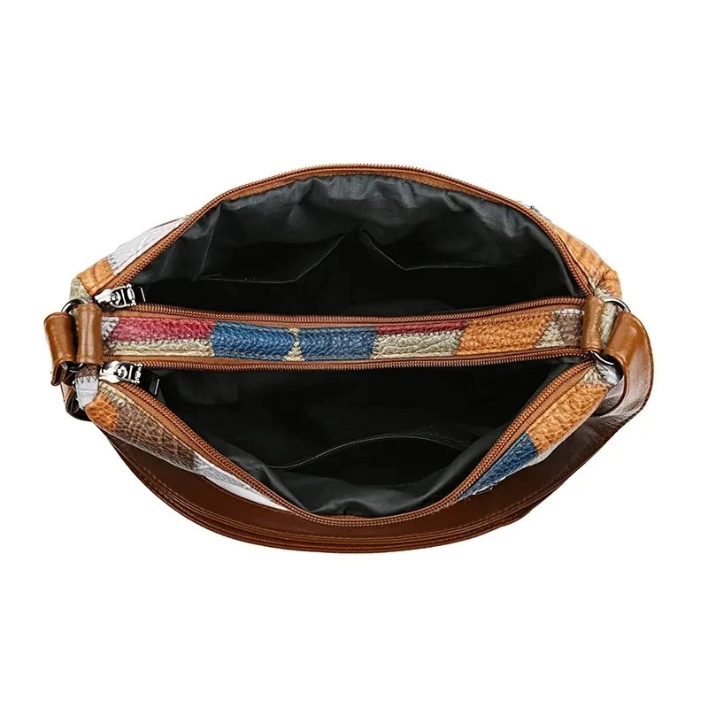 SAISON DORÉE PARIS | Sac patchwork
