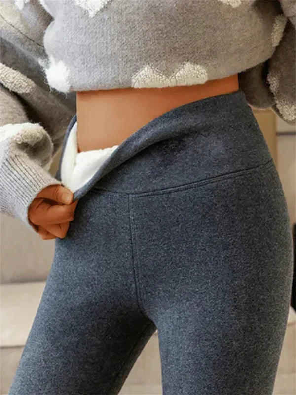 Pantalon d'hiver Amandine doublé velours