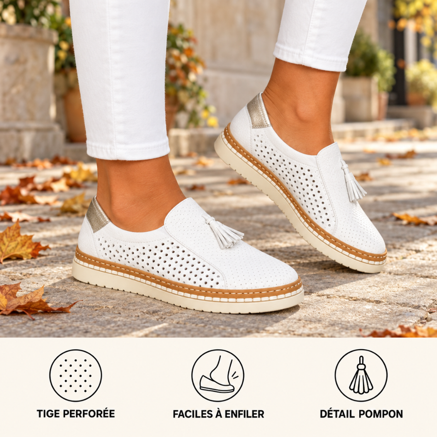 Mocassins orthopédiques confortables Christine