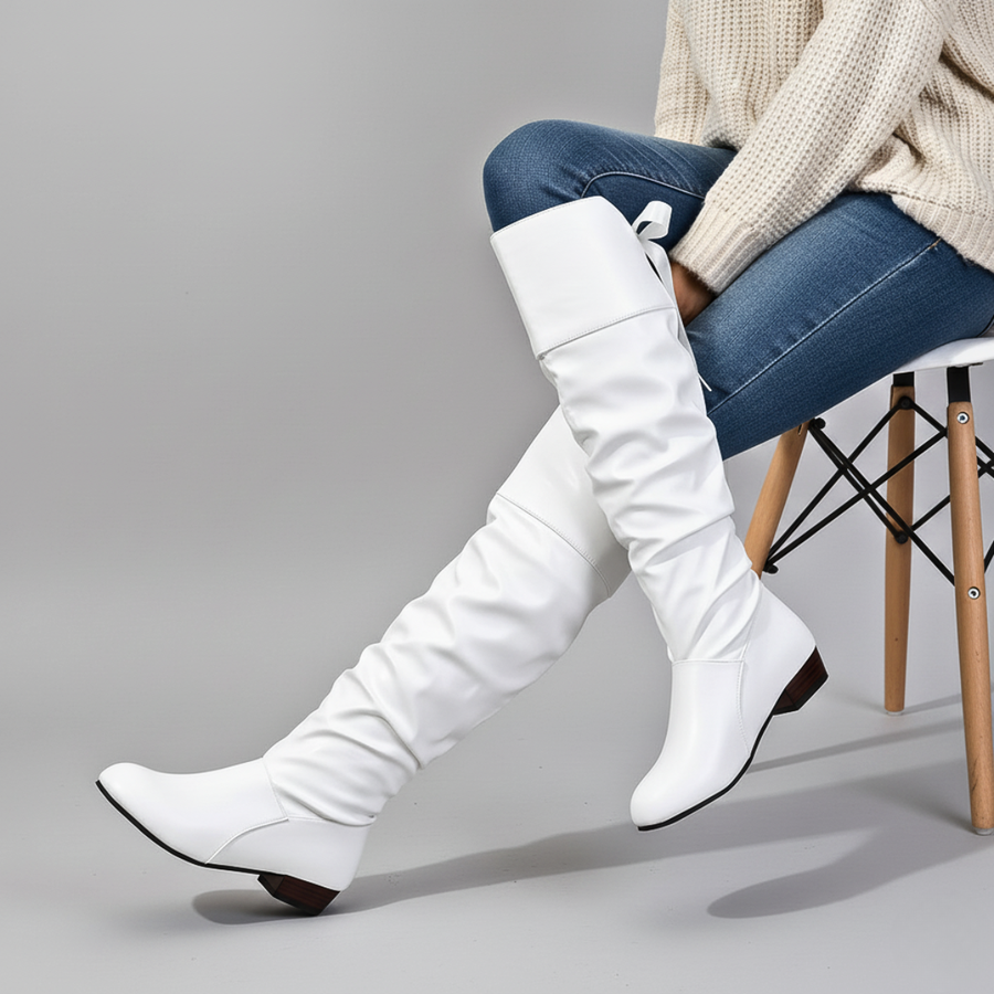 Bottes Vionne effet cuir