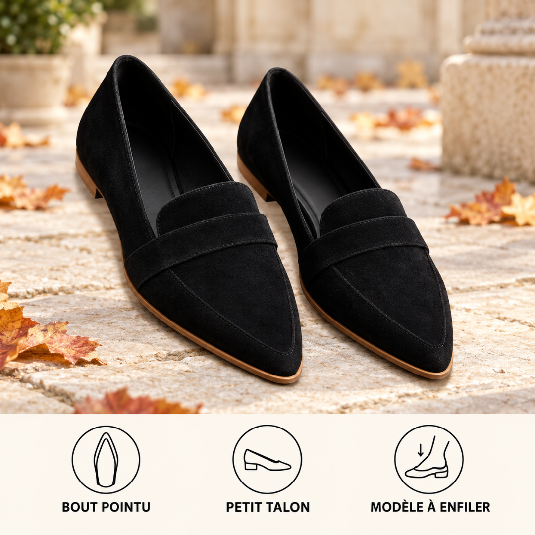 Teodora | Mocassins en daim souple