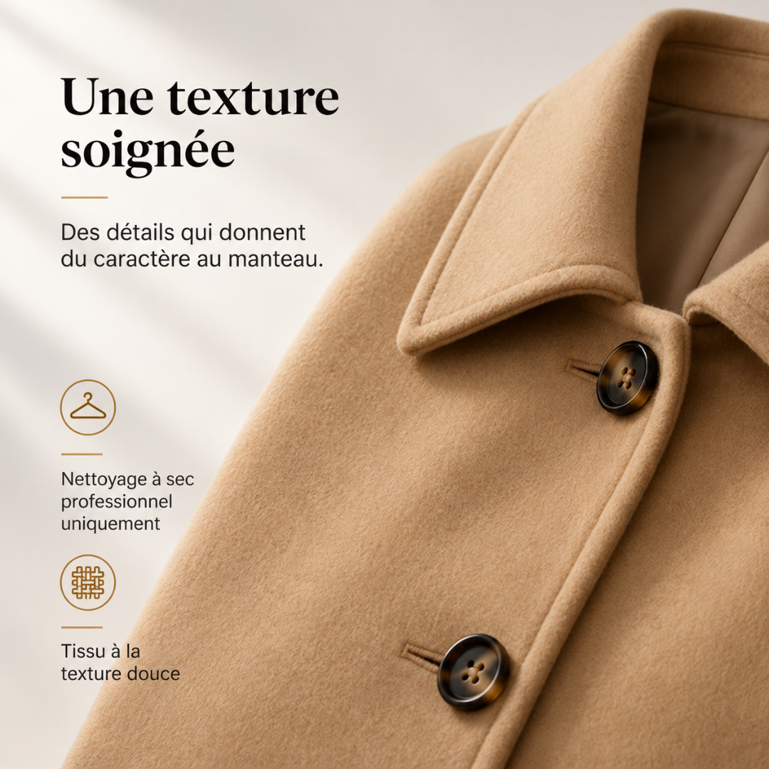 Séverine | Manteau ajusté et élégant