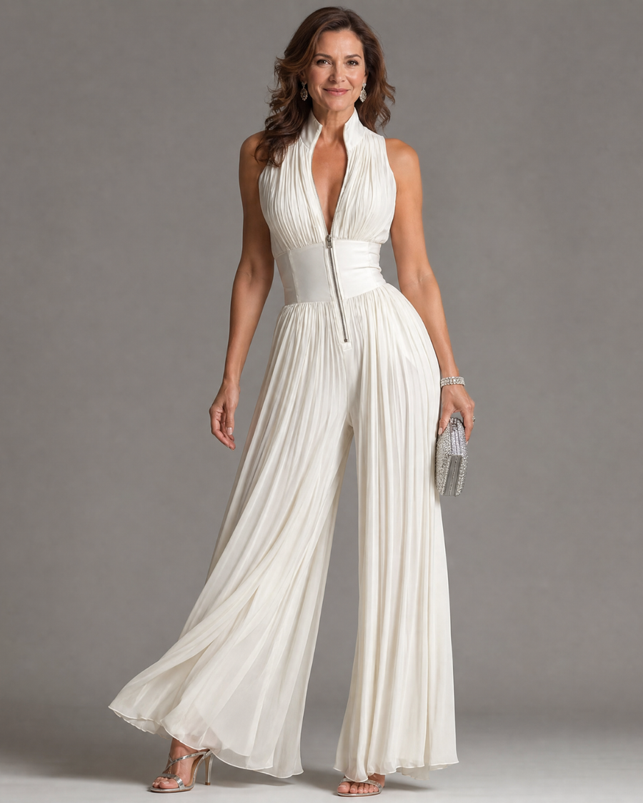 Zoé | Combinaison Chic Plissée