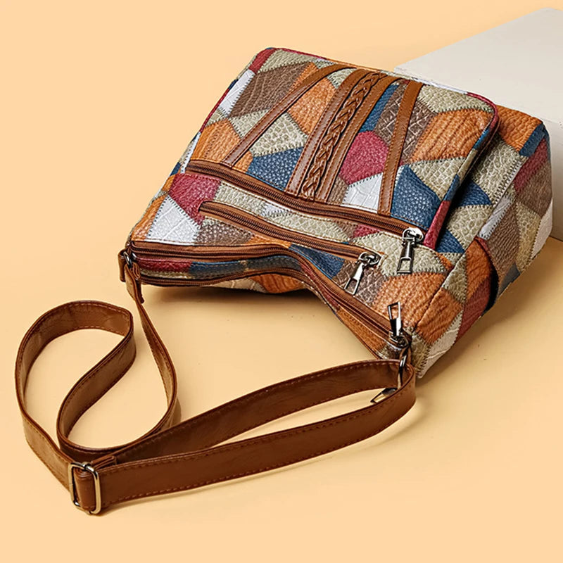 SAISON DORÉE PARIS | Sac patchwork