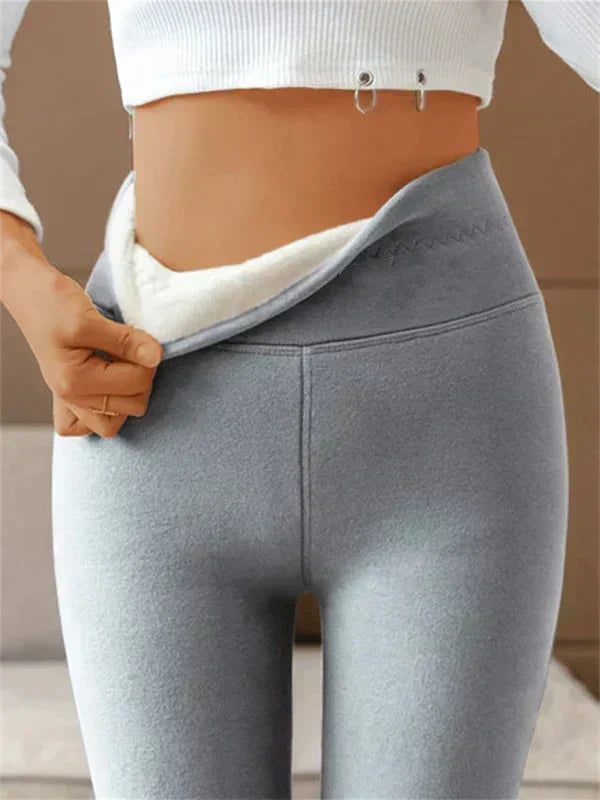 Pantalon d'hiver Amandine doublé velours