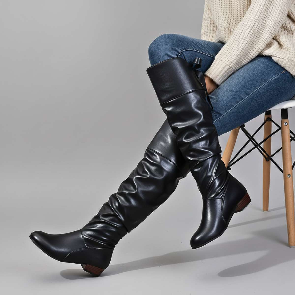 Bottes Vionne effet cuir