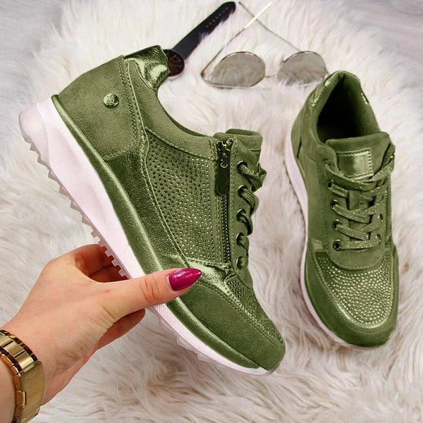 Chaussures Martina à zip latéral