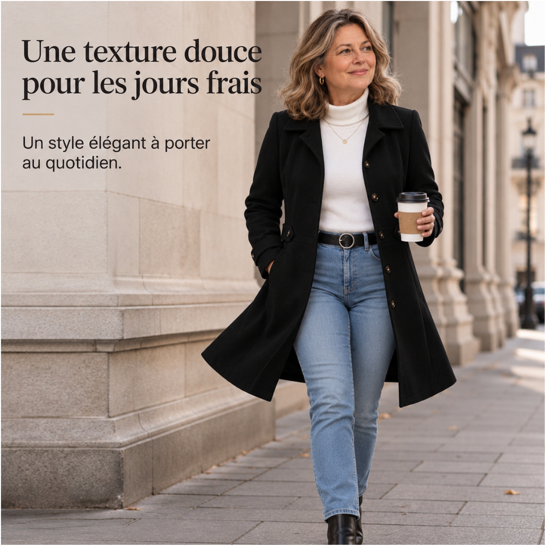 Séverine | Manteau ajusté et élégant