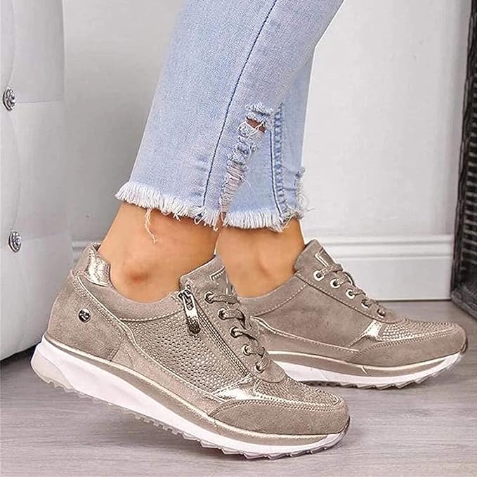 Chaussures Martina à zip latéral