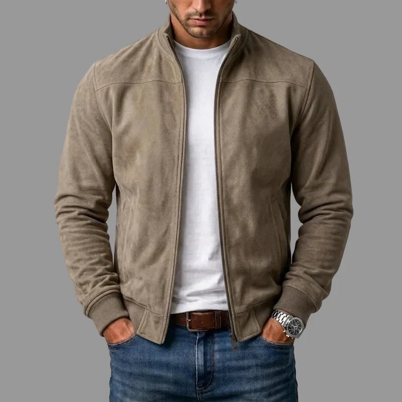 Veste Maxence à col montant homme