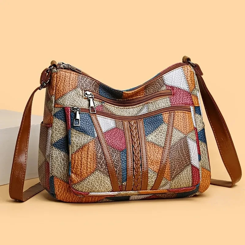 SAISON DORÉE PARIS | Sac patchwork