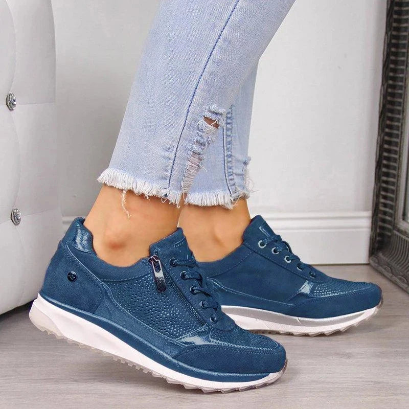 Chaussures Martina à zip latéral