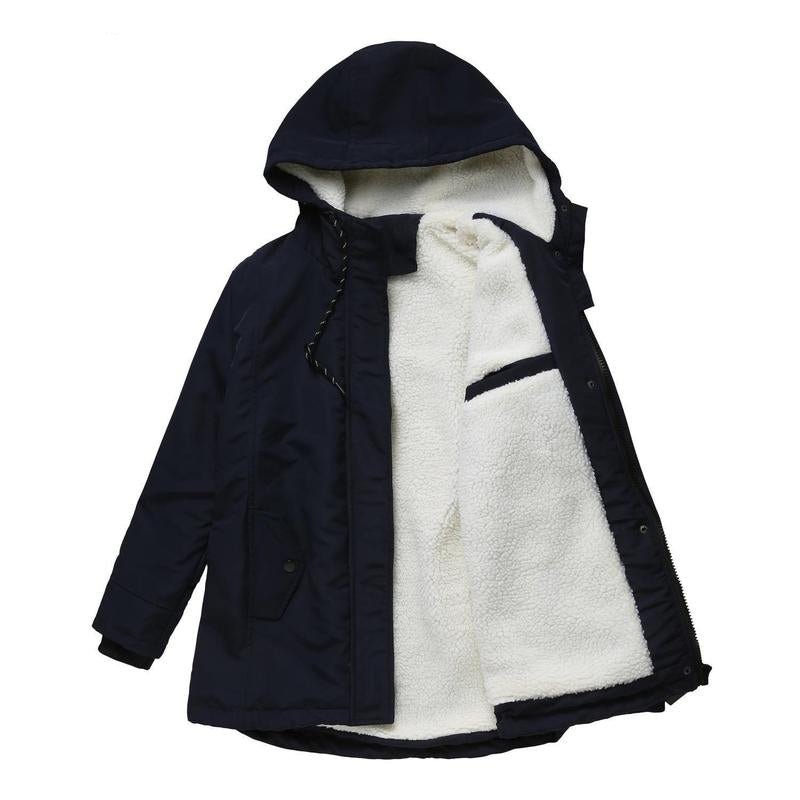 Parka Maeve à capuche doublée polaire