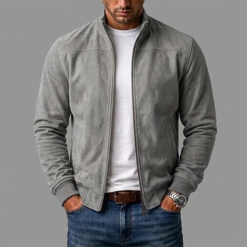 Veste Maxence à col montant homme