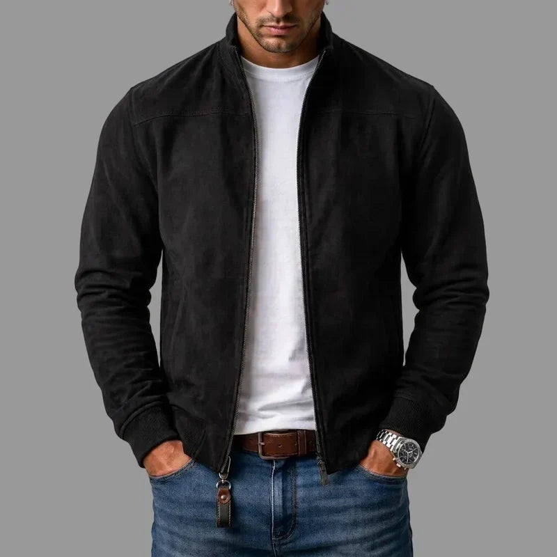 Veste Maxence à col montant homme