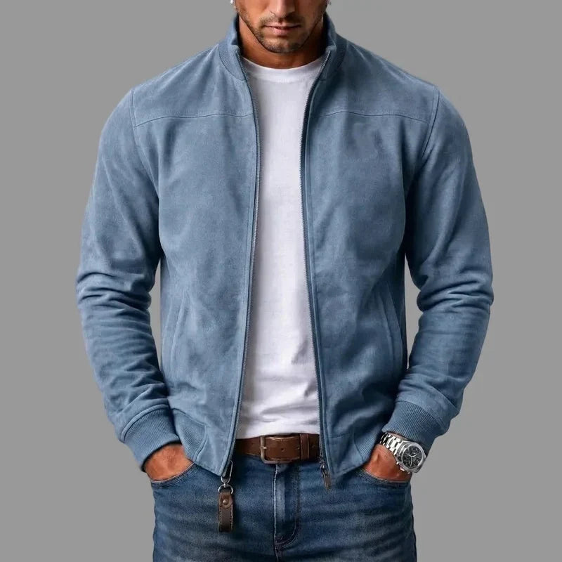 Veste Maxence à col montant homme