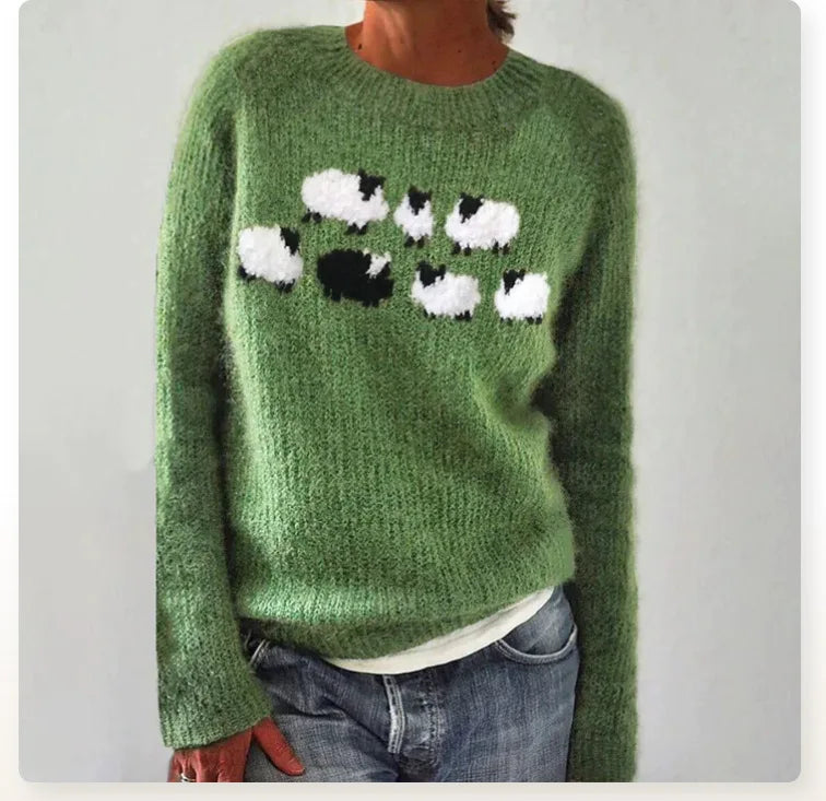 Amelia™ - Pull Rétro Confortable