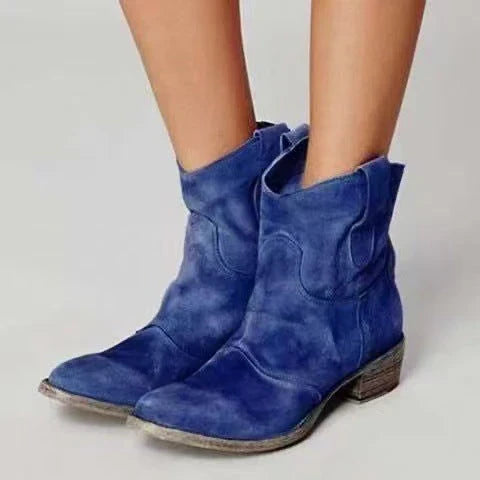 Bottines Charlotte Orthopedic en daim et coton