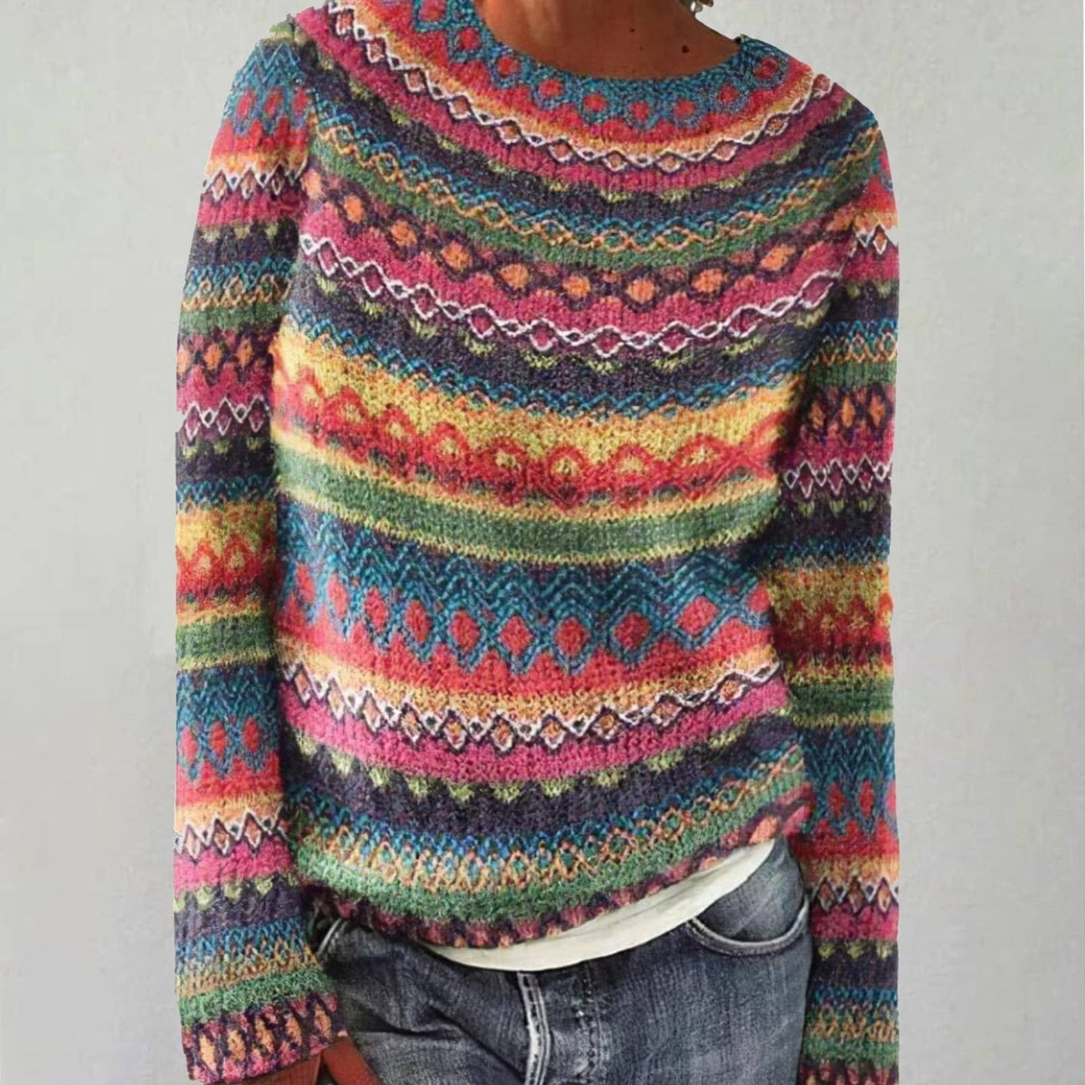 Emma™ - Pull Rétro Confortable