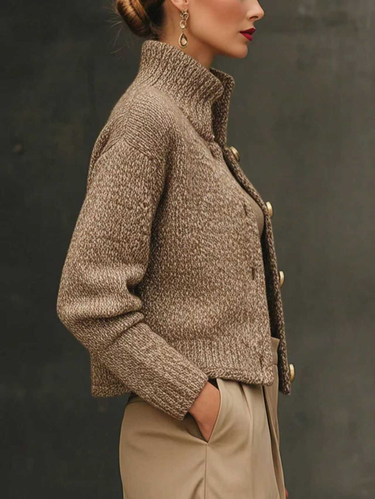 Baily | Veste en Laine Mélangée Sur Mesure