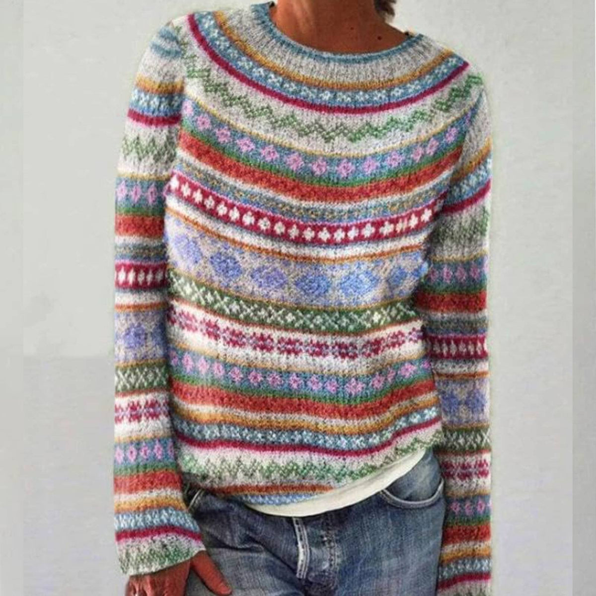 Olivia™ - Pull Rétro Confortable