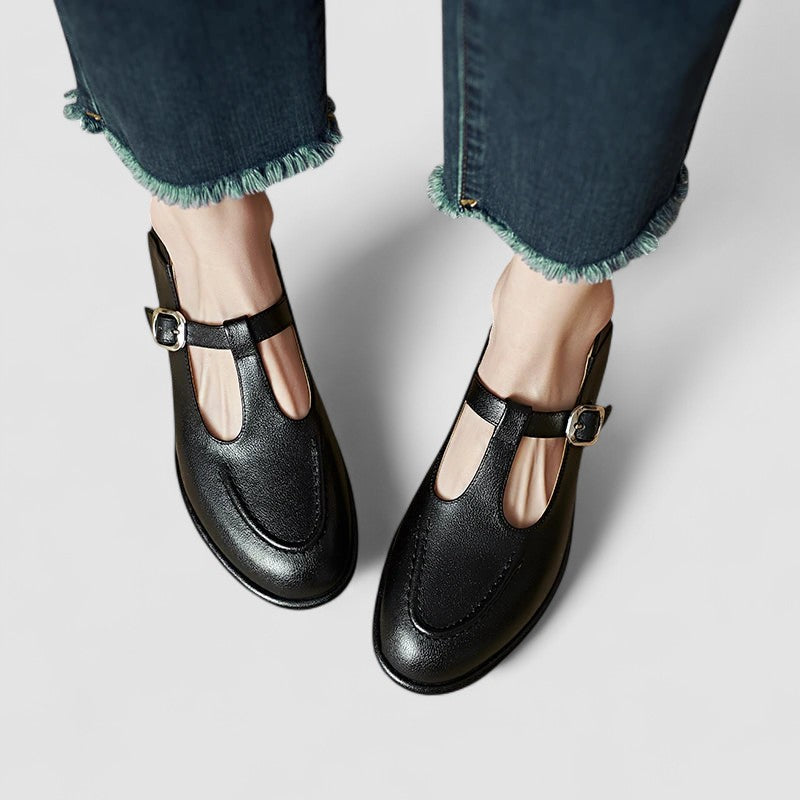Ariyzzah | Chaussures Orthopédiques Mary Jane à Talon Bas