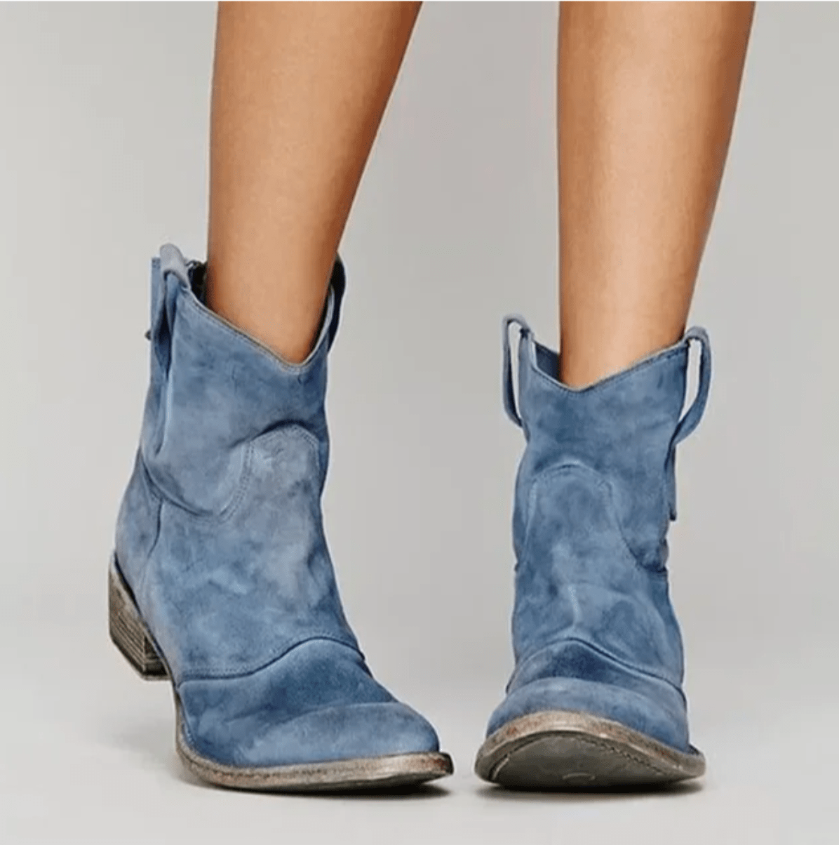 Bottines Charlotte Orthopedic en daim et coton