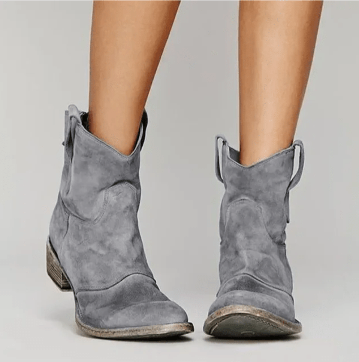 Bottines Charlotte Orthopedic en daim et coton