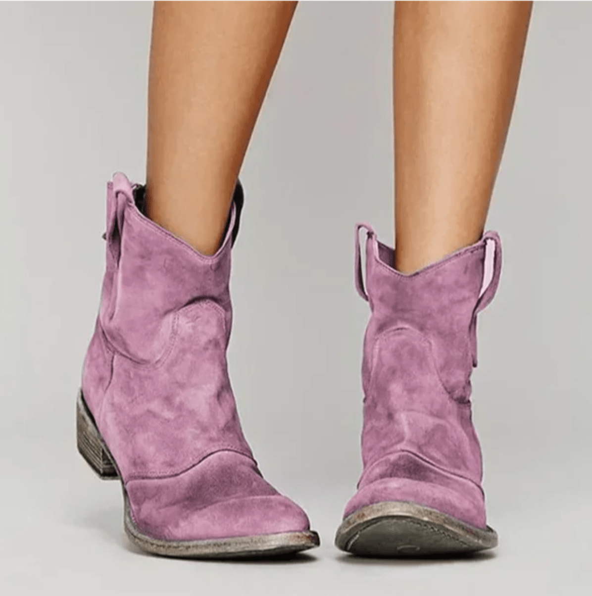 Bottines Charlotte Orthopedic en daim et coton