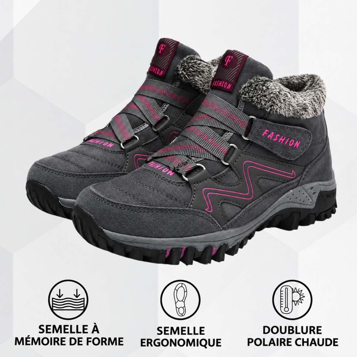 ERIKA - Chaussures d'hiver orthopédiques