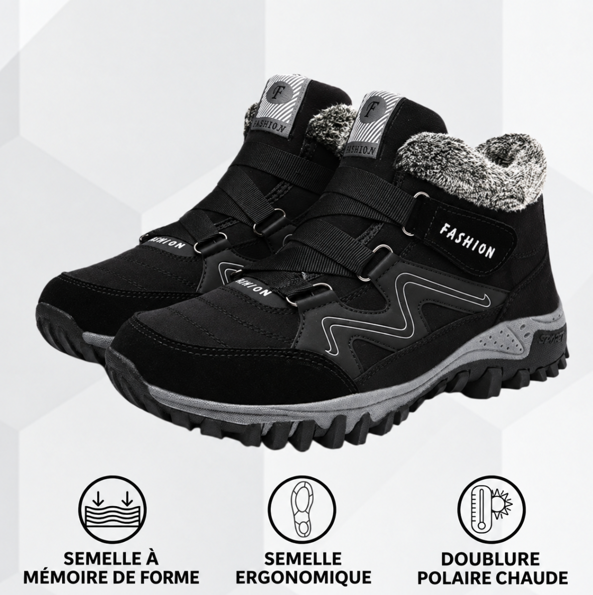 ERIKA - Chaussures d'hiver orthopédiques