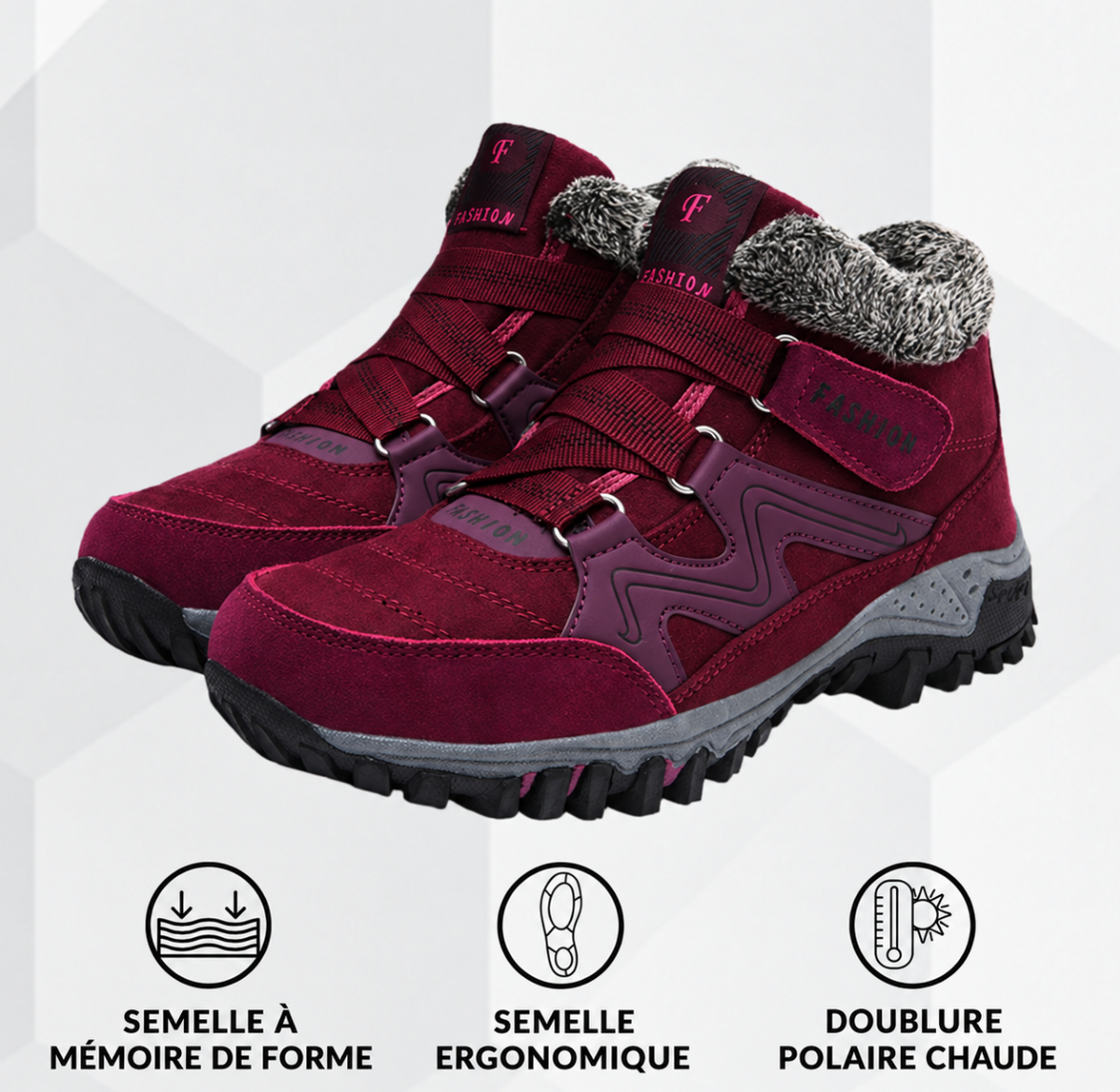 ERIKA - Chaussures d'hiver orthopédiques
