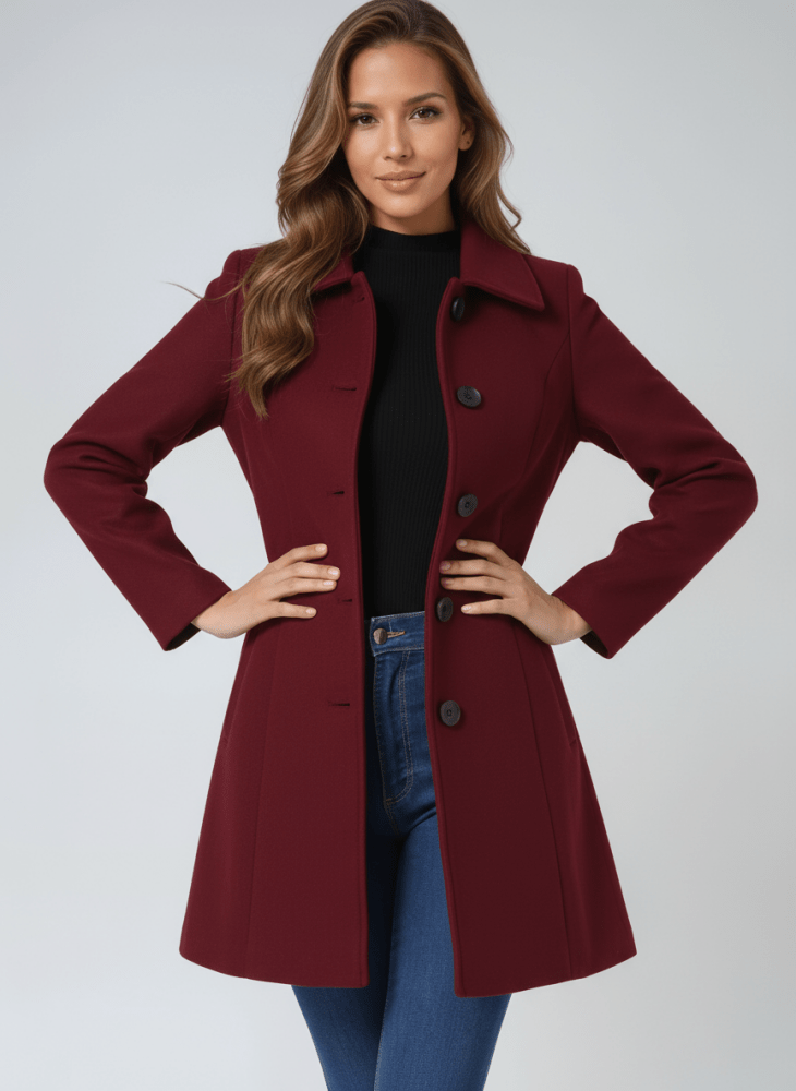 Jasmine | Manteau d'Hiver Élégant