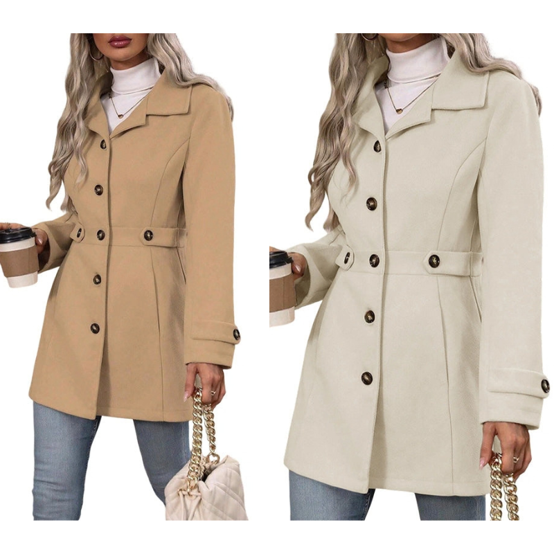 Séverine | Manteau ajusté et élégant