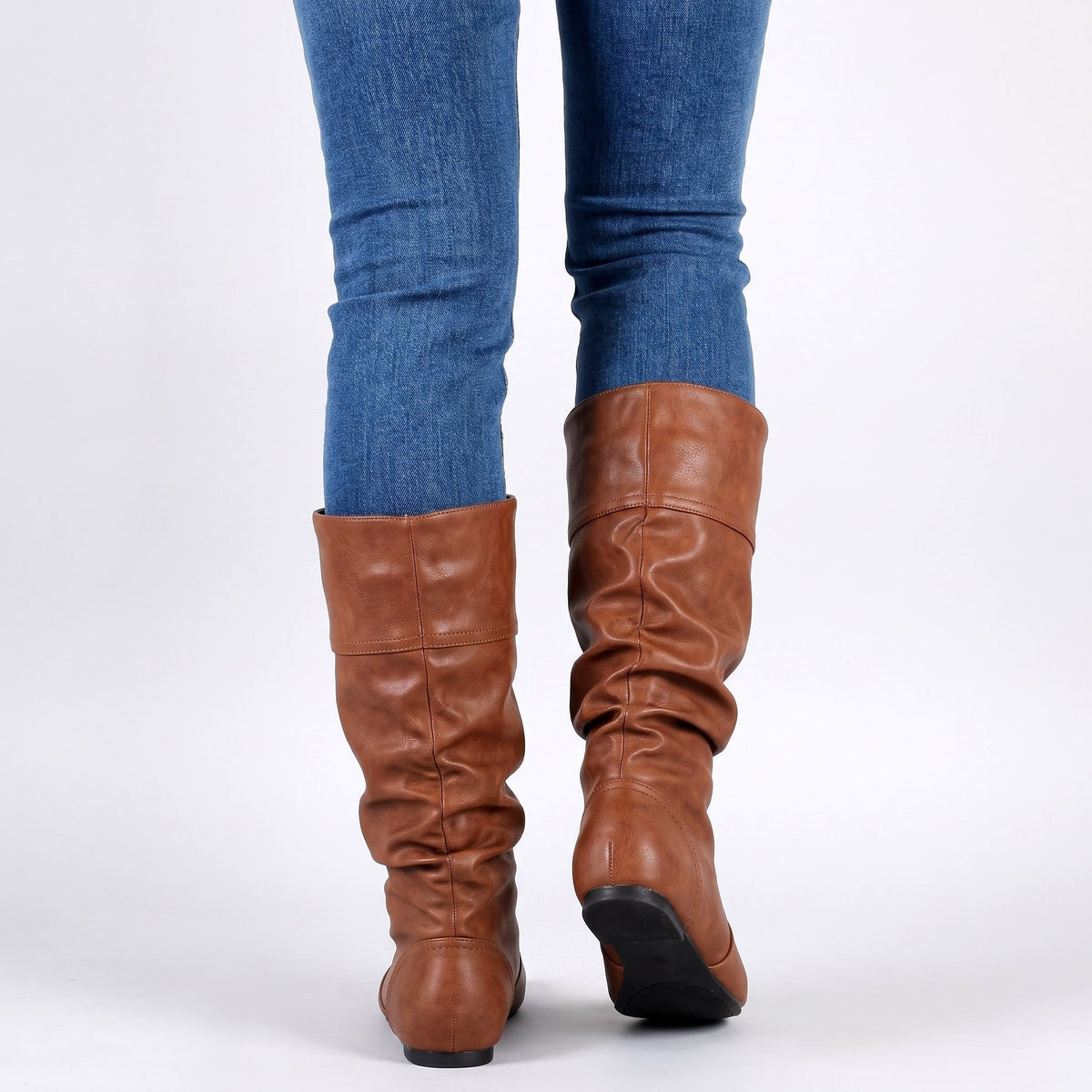 Bottes Helene effet cuir