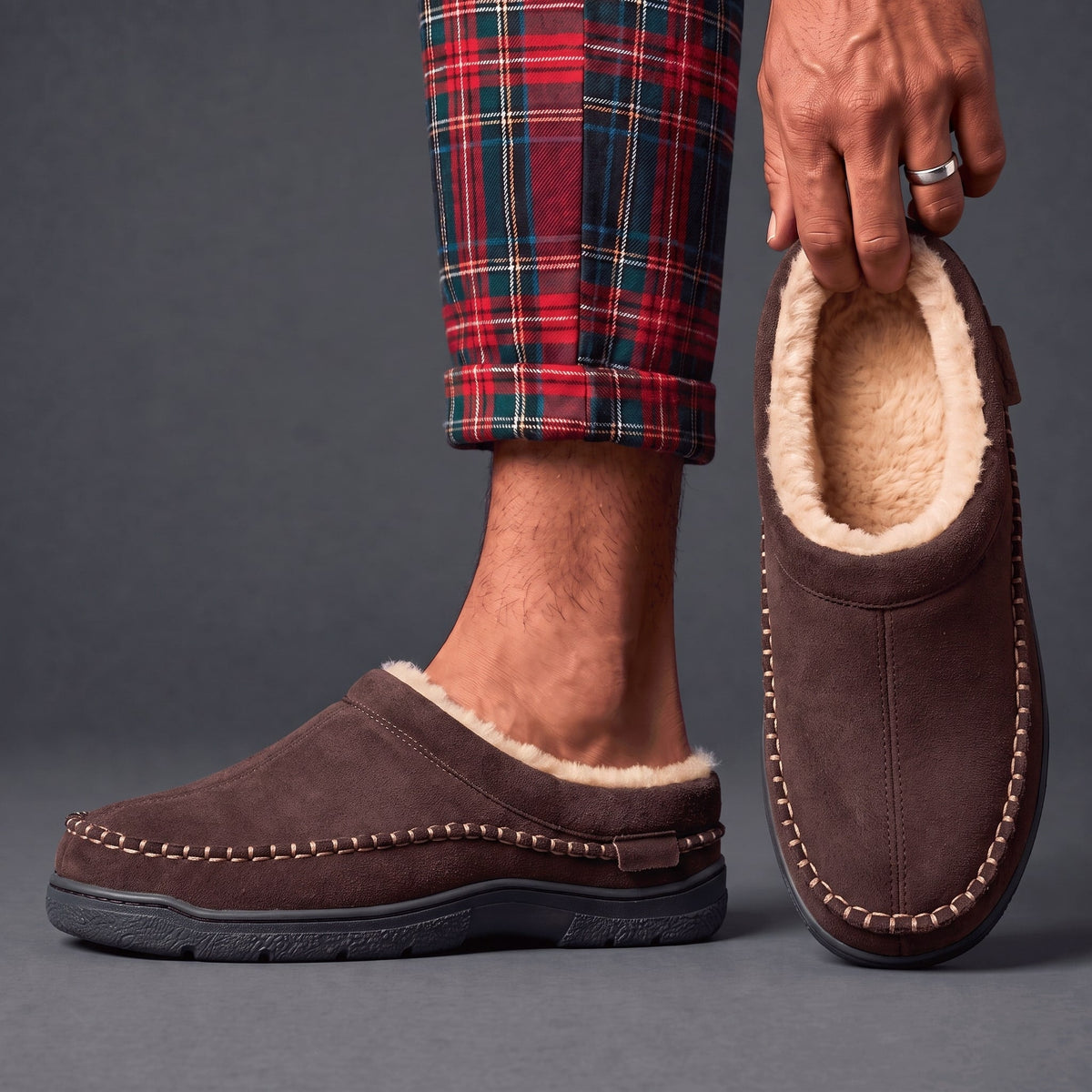 Chaussons Aspen fourrés homme
