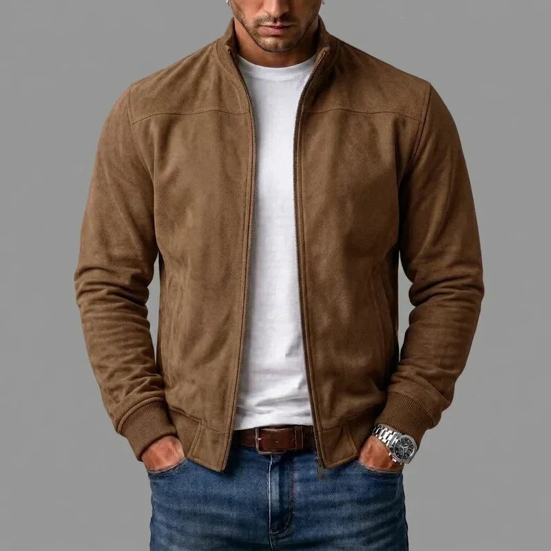 Veste Maxence à col montant homme