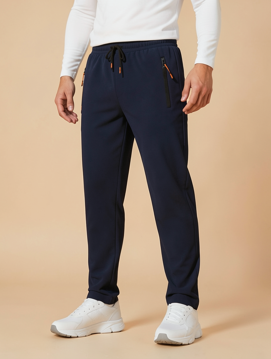 Pantalon Claude bleu foncé