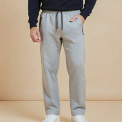 Pantalon d'hiver Claude doublé homme gris clair