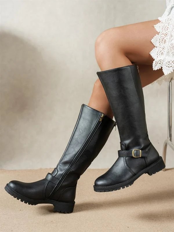 Elise™ – Bottes hautes à fermeture latérale